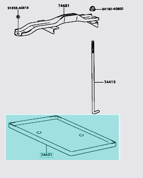 battery holder 1